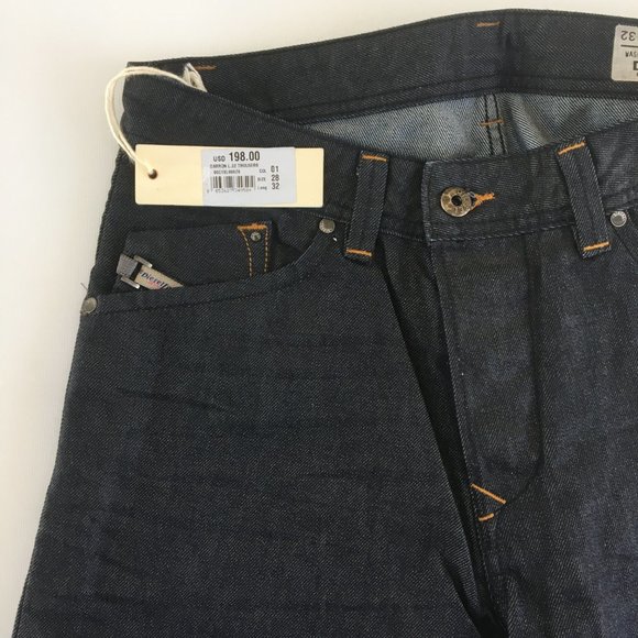 Diesel Darron Regular Slim - Tapered Button Fly Jeans 28 - Picture 7 of 13
